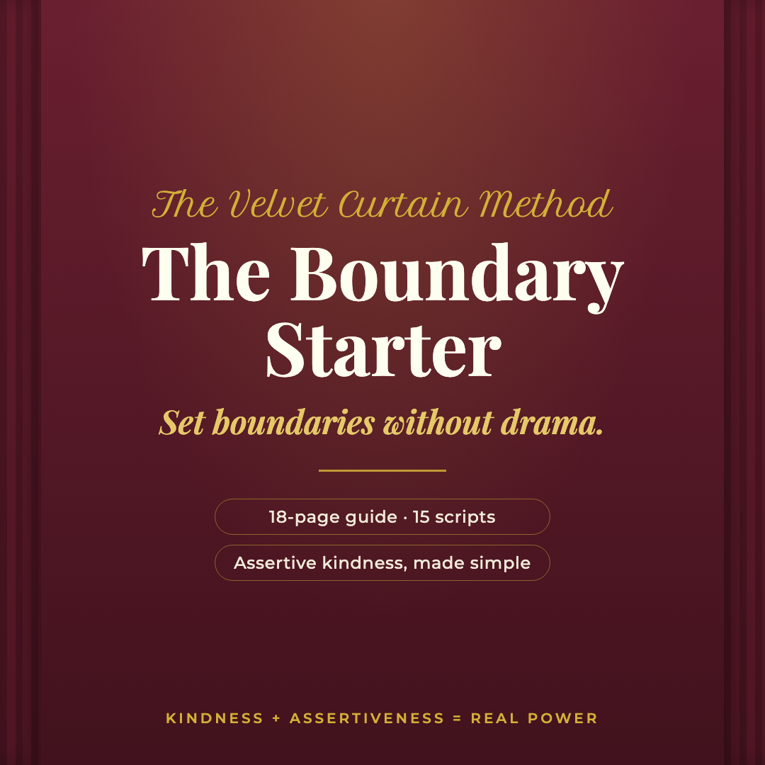 The Velvet Curtain Boundary Starter — cover
